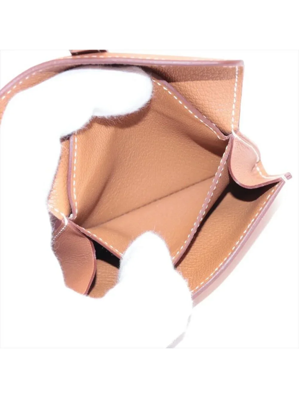 Hermes Glenan Compact Wallet Veau Swift Coin Case